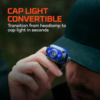 NEBO MYCRO 450 Rechargeable Headlamp | 450 Lumens, 6 Light Modes, Water - Image 5