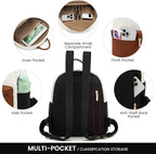 LOVEVOOK Mini Backpack for Women Light Weight Small Waterproof Backpack Purses - Image 7