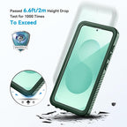 Lanhiem for Samsung Galaxy S25 Case, IP68 Waterproof Dustproof, Built-in Screen - Image 3