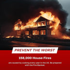Signature Series Fire Blanket | Flame Suppression Fiberglass Blanket - Image 6