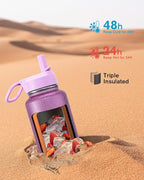 Coolflask Water Bottle 40 oz Insulated - Image 2