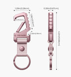 Dexnor Heavy Duty Key Chain Bottle Opener, Carabiner Key Ring Clip - Image 6