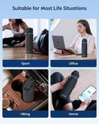 BOOST Smart Water Bottle that Reminds You to Drink, 24oz BPA-Free Stainless - Image 8