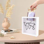 ASTIMESA 7.8" x 7.8" Adventure Archive Box Display Case, Transparent Travel - Image 6