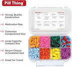 8 and12 Compartment Large Pill Cases - Image 5