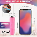 EverBrite Mini Flashlight 3-Pack, Small Flash Lights 9 AAA Batteries Included - Image 2