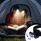 Macarrie LED Headlamps IPX4 Waterproof 3 Modes Headlamp Flashlight Bright Head - Image 5