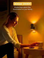 L LOHAS LED Motion Sensor Night Light, Amber Nightlights, Motion Activated - Image 7