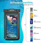 4 Pack 8.5“ Waterproof Cell Phone Pouch - Image 3