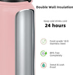 Fanhaw 20 oz Insulated Stainless Steel Water Bottle - Image 3