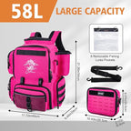 Goture Fishing Backpack, 900D Water-Resistant Tackle Backpack - Image 5