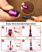 katerk 6pcs Bit Holder with Carabiner Socket - Image 4