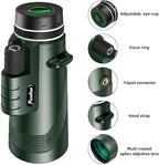 40X60 HD Monocular for Adults, Grade Compact Monocular Telescope - Image 2