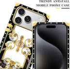 for iPhone 17 Pro Case Luxury Golden Decoration - Image 4
