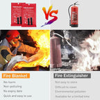 Mondoshop Fire Blanket for Home Kitchen Camping 12 Pack Emergency Fire Blanket - Image 3