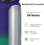 Fanhaw 20 oz Insulated Stainless Steel Water Bottle - Image 4