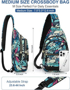 Capolo Sling Bag for Women Men Waterproof Crossbody Bags for Women Trendy - Image 3