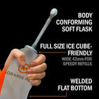 Orange Mud 500ml Soft Flask – 17oz Collapsible Hydration Bottle – BPA & PVC - Image 3