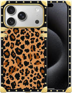 for iPhone 17 Pro Max Case Luxury Golden Decoration by Unknown