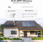 SUMRY Hybrid Solar Inverter, 4000W DC 24V to AC 120V Pure Sine Wave Power - Image 4
