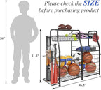 Garage Sports Equipment Organizer - Image 2