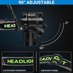 Rechargeable Headlamp 3 Pack, 000 Lumens Super Bright Head Lamp - Image 6