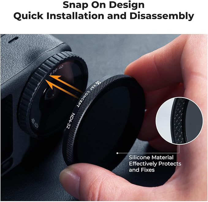 K&F CONCEPT Snap On Variable ND Filter Compatible - Image 6