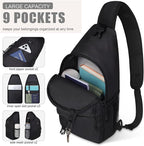 Pritent Crossbody Bags for Women Men Trendy Sling Bag Backpack Casual Chest Bag - Image 3