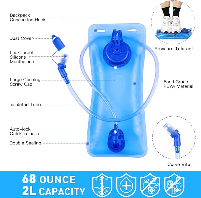 Rave Hydration Pack, Hydration Backpack - Image 5