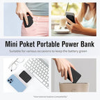 VANYUST S22 Portable Charger, Mini Colorful Power Bank, 5000mAh External - Image 4