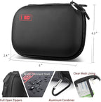 I GO 85 Pieces Hard Shell Mini Compact First Aid Kit, Small Personal Emergency - Image 2