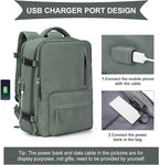 WONHOX Large Travel Backpack Carry on Flight Approved Laptop Work Business - Image 6