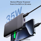 NOBIS Portable Charger, 10000mAh Power Bank Fast Charging, Battery Pack - Image 2
