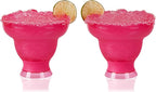 HOST FREEZE Margarita Cocktail Glasses, Frozen Cup Double Wall Plastic - Image 11