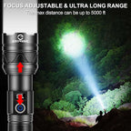 Rechargeable Flashlights 100000 High Lumens, Long Range 5000ft, Super Bright - Image 4