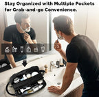Toiletry Bag for Men Tactical Travel Dopp Kit - Image 4