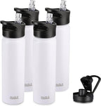 HASLE OUTFITTERS Insulated Water Bottle 22 oz Double Wall Stainless Steel Water by HASLEOUTFITTERS