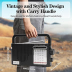 Portable Weather Radio AM FM SW, Wall Plug and Battery Powered, Transistor Radio - Image 7