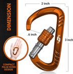 Rhino Produxs 12kN Heavy Duty Carabiner Clips, - Image 2