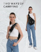 WATERFLY Crossbody Sling Bag Small Water Resistant Backpack Lightweight - Image 6