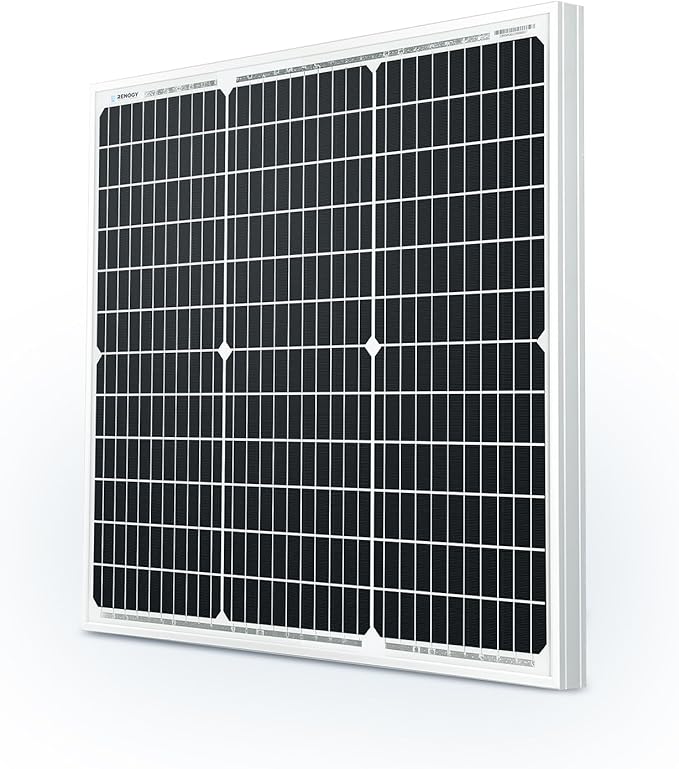 Renogy Solar Panel 50 Watt 12 Volt, High-Efficiency 50W Solar Panel by RenogySolar