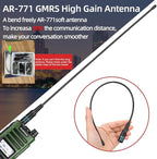 BAOFENG GM-15 Pro GMRS Radio 8W NOAA Weather Receiver Radio, GMRS Repeater - Image 3