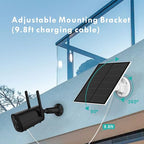 5W Solar Panel for Security Camera Outdoor, 5V USB Solar Panel Charger - Image 5