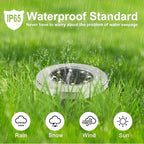 Rayolon Solar Ground Lights, Waterproof Solar Garden Lights, Upgraded Outdoor - Image 3