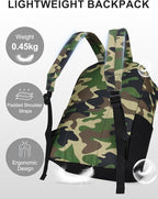 VASCHY Lightweight Backpack for Men, Water Resistant Classic Daypack for Travel - Image 4