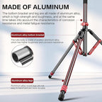 FreeSea Light Stand Aluminum, Adjustable Tripod Stand - Image 4