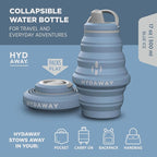 HYDAWAY 17oz Travel Collapsible Water Bottle - Image 2