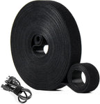 OneLeaf Fastening Cable Management Roll, 43ft x 3/4inch Cut to Length Straps by OneLeaf