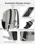 ECOHUB 15L Lightweight Casual Daypack, Packable Backpack - Image 5