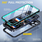 Red2Fire for iPhone 17 Pro Case Waterproof, Phone Case 6.3" Blue/Clear - Image 5